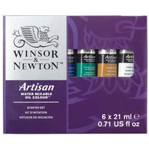 Oljefärg Artisan, 21ml x 6 färger