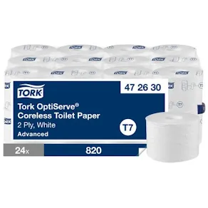 Toalettpapper TORK Adv T7 2-lag 24/krt