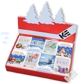 Weihnachtsanhänger Noname, 3 Stück, sortiert