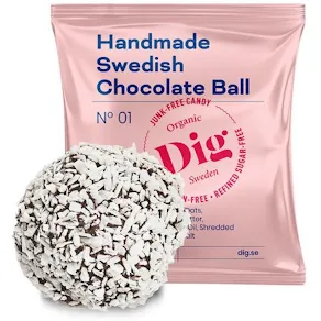 Chokladboll GET RAW DIG Organic 25g