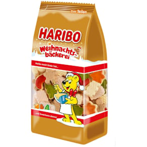 Fruchtgummi Haribo Weihnachtsbäckerei, 250 g