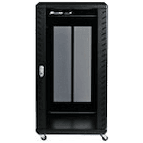 StarTech.com 22U 36" nedmonterbart serverskåp med hjul - Rack