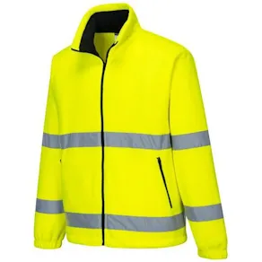Fleecetröja Hi-vis PW F250 gul L