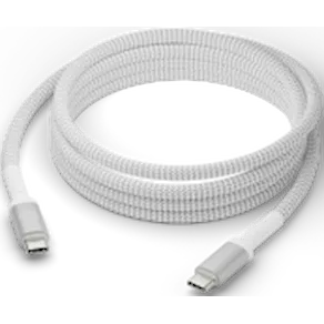Re-charge - BRD Cable - USB-C to USB-C, White (2.5m)