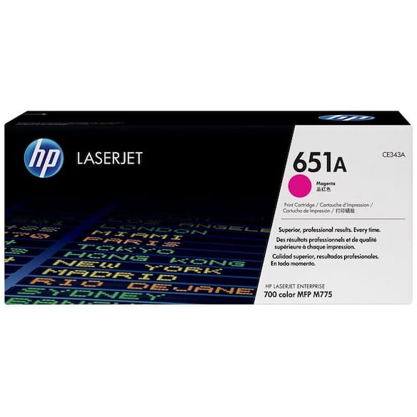 Toner HP CE343A 16K rød