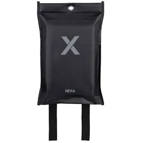 Brandfilt NEXA 120x120cm svart