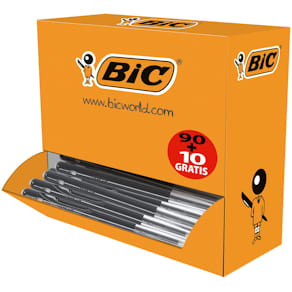Kulpenna BIC Clic M10 1,0 svart 100/fp