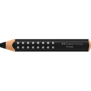 Buntstift Faber-Castell Grippy, schwarz