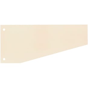 Trennstreifen WEKRE Trapez, chamois, 100 Stück