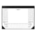 Schrijfonderlegger Durable met kalender 2024-2025, 42 x 59 cm, 25