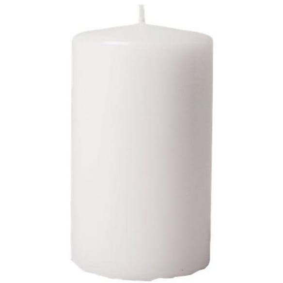 Kubbelys DIANA  7x10 cm hvit 44 timer 12st