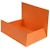 Mapp kartong EXACOMPTA 3-klaff A4 orange