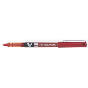 Rollerpen Pilot Hi-Tecpoint V5, 0,3 mm, rood