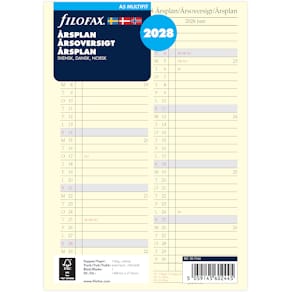 Årsplan A5 2028 Svensk/Dansk/Norsk