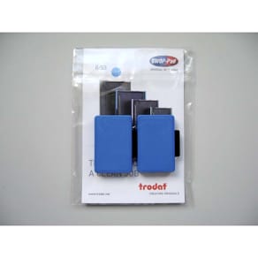 Stempelpude Trodat 6/53 blå, til 5203/5440/5253, 2 stk