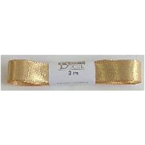 Geschenkband GOLDINA Doppelsatin, 15 mm x 3 m, gold