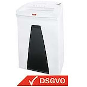 Aktenvernichter HSM Securio B24, Partikel 0,78x11 mm, weiß
