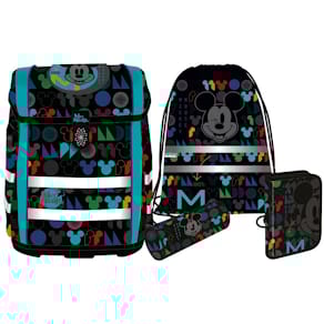 Schultaschenset McNeill Perfecto, Disney Mickey Mouse