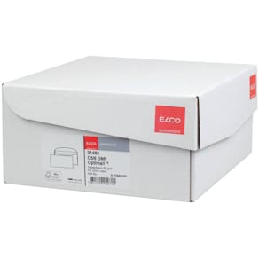 Briefumschlag Elco Premium, 80 g/m², C5/6, 500 Stk., weiß