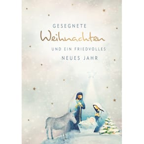 Weihnachtskarten D.T., midi, heilig