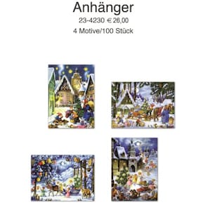 Weihnachtsanhänger Noname, sortiert