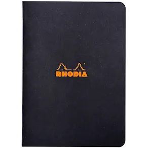 Rhodia Classic stapl black A5 ruled