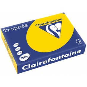Gekleurd papier Clairefontaine Trophée Pastel, A4, 160 g, 250 vel