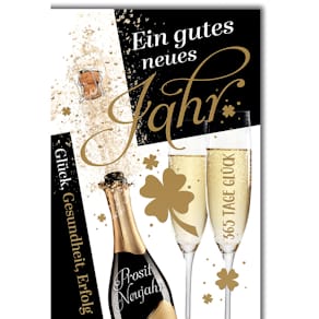 Neujahrskarte