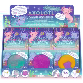 Zauberknete MOSES Axolotl, 45g, sortiert