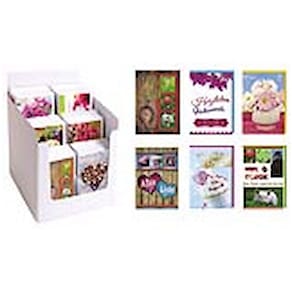 Minikarte Noname Allgemein, sortiert, 60 Stück (Display)