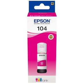 Blekk EPSON 104 EcoTank rød
