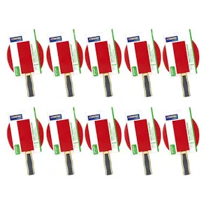 Bordtennisrack 10-pack
