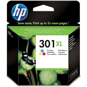 Inktcartridge HP 301XL, 330 pagina's, OEM CH564EE, 3 kleuren