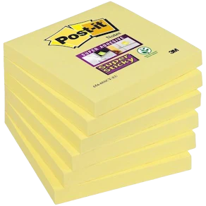 Notes POST-IT SS 76X76mm gul