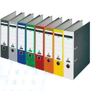 Ordner CENTRA Standard, Pappe, A4, 8 cm, sortiert