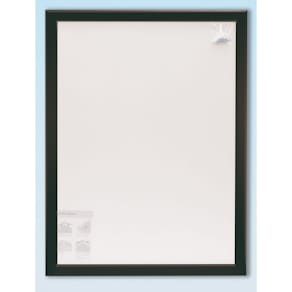 Väggram 50x70cm alu.profil 32mm svart