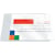 Badge pocket Q-CONNECT, zelfklevend, 60 x 95 mm, open korte zijde