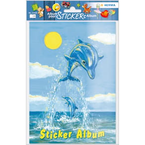 Stickeralbum HERMA Der Kleine Delfin, A5