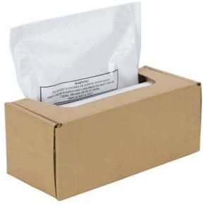 Auffangbeutel Fellowes, 75 l, transparent, 50 Stück (300C & 500C)