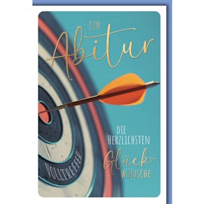 Glückwunschkarte Abitur