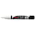Krijtmarker Uni-ball, wit, ronde punt 0,9-1,3 mm
