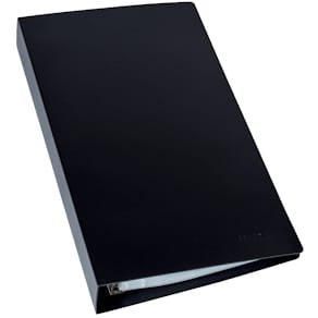 Visitenkartenbuch Donau 4R 20 mm, schwarz