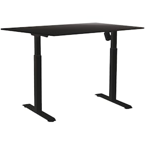 Skrivebord eller Easydesk Adapt I 160x80 cm sort