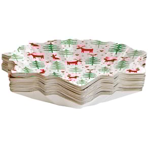 Weihnachtsteller Stern, sortiert