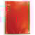Showtas Bronyl, geperforeerd, rood, pak van 50