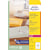 Etiketten Avery QuickPEEL transparant, 99,1 x 38,1 mm, 350 stuks