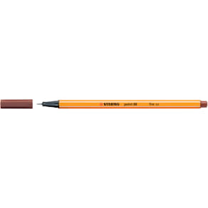 Feinliner STABILO point 88®, EF 0,4 mm, siena