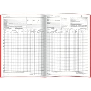 Gehaltskontobuch RNK, A4, 10 Blatt