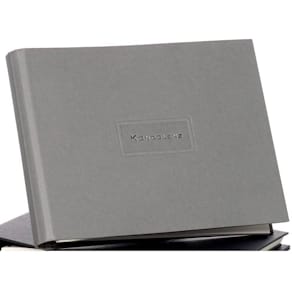 Kondolenzbuch RÖSSLER, grau, 250 x 190 mm, 40 Blatt