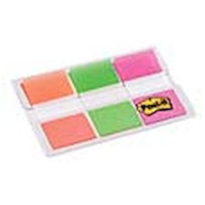 Haftmarker Post-it Index, 60 St., 25,4 x 43,2 mm, sortiert